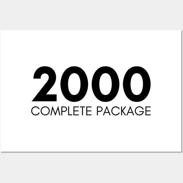 2000s Complete Package Wall Art by NICHE&NICHE